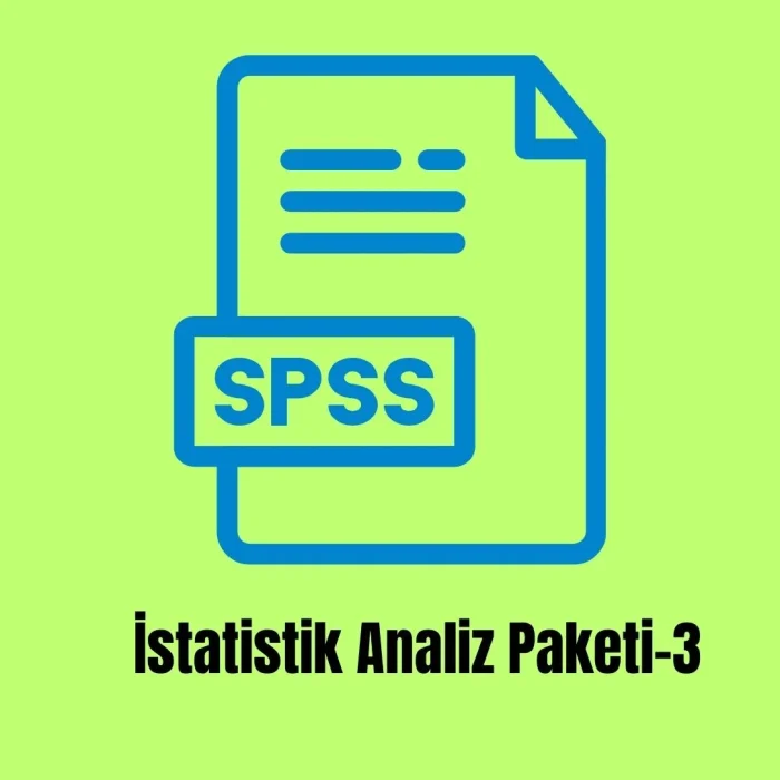 İstatistik Analiz Paketi-3